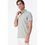 People By Fabrika Düz Açık Yeşil Erkek Polo T-Shirt SPBF4SM-TST5082 - XS