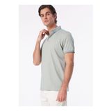 People By Fabrika Düz Açık Yeşil Erkek Polo T-Shirt SPBF4SM-TST5082