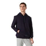 People By Fabrika Kapüşonlu Baskılı Sweatshirt, S, 5003173192, Lacivert, erkek