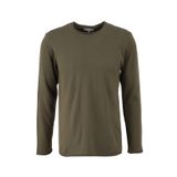 People By Fabrika Sosis Yaka Basic Düz Haki Erkek Kazak SPBF4WM-KZK5003
