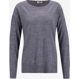 People By Fabrika V Yaka Loose Fit Düz Gri Kazak Kadın PBF5WL-KZK9519 - M