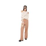 People By Fabrika, Yüksek Bel Kadın Pantolon, Deve Tüyü, 38, Yüksek Bel Normal Pantolon, PBF3W-PNT-003