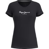 Pepe Jeans Bayan New Virginia Ss N Tişört, 999 siyah, XS
