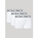 Pepe Jeans Beyaz Erkek Boxer PMU10975 800 PEPE TK 3P