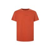 Pepe Jeans Bisiklet Yaka Baskılı Kiremit Erkek T-Shirt PM509231 165 DAVE TEE