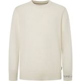 Pepe Jeans Bisiklet Yaka Regular Fit Kırık Beyaz Erkek Kazak PM702469-803 NEW ANDRE CREW NECK