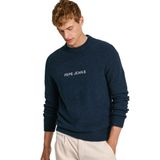 Pepe Jeans Bisiklet Yaka Regular Fit Lacivert Erkek Kazak PM702461-594 CLOY