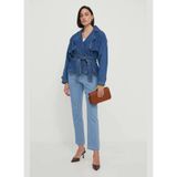 Pepe Jeans Denim Ceket, XS, 5003160620, Koyu Mavi, Kadın