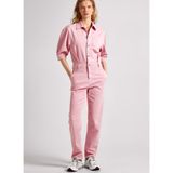 Pepe Jeans Düz Açık Pembe Kadın Tulum PL230487 - XS