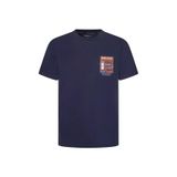 Pepe Jeans Erkek Aenys T-Shirt, Mavi (Dulwich Blue), XL