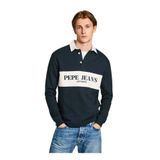 Pepe Jeans Erkek Joey Polo Tişört, Mavi (Dulwich Blue), L