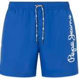 Pepe Jeans Erkek logolu yüzme şortu, Blue (Blue), M