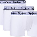 Pepe Jeans Erkek mayo (3'lü paket), Beyaz, S
