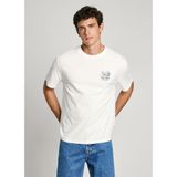 Pepe Jeans Erkek Suan Tee T-Shirt, beyaz (off-beyaz), XL
