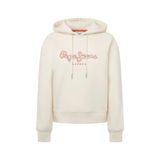 Pepe Jeans Kadın Frida Kapüşonlu Sweatshirt, Beyaz (Mus), S
