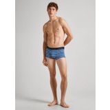 Pepe Jeans Koyu Mavi Erkek Boxer PMU11149 581 STRIPES LR TK 2P