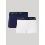 Pepe Jeans Lacivert Erkek Boxer PMU11141 595 SOLID LR TK 2P