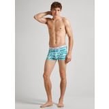 Pepe Jeans Mavi Erkek Boxer PMU11148 537 AO LOGO TK 3P