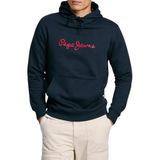 Pepe Jeans New Joe kapüşonlu erkek sweatshirt, Mavi (Dulwich Blue), M