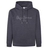 Pepe Jeans New Nouvel kapüşonlu erkek sweatshirt, Gri (grafit grisi), S