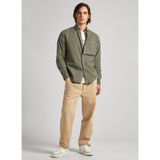 Pepe Jeans Pepe Jeans Slim Fit Yeşil Erkek Gömlek PM308270 679 Prınce