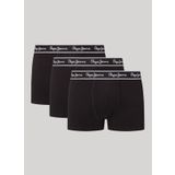 Pepe Jeans Siyah Erkek Boxer PMU10975 999 PEPE TK 3P