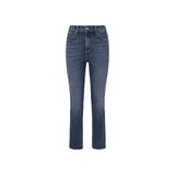 Pepe Jeans Yüksek Bel Düz Paça Denim Pantolon, 27, PL204590GX80, Krem, Kadın