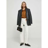 Pepe Jeans Yüksek Bel Düz Paça Regular Straight Krem Kadın Denim Pantolon PL204598WI58 - 25
