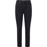 Pepe Jeans Yüksek Bel Regular Straight Denim Pantolon, 27, 5003160570, Siyah, Kadın