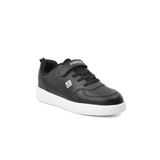 PEPINO 1302-F Siyah Beyaz Unisex Çocuk Spor Ayakkabı