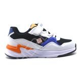 PEPİNO 1335 Siyah Beyaz Unisex Çocuk Spor Ayakkabı