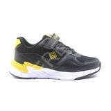 PEPİNO 1335 Siyah Sarı Unisex Çocuk Spor Ayakkabı