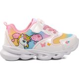 Pepino 1373-P Beyaz-Pembe Kız Çocuk Spor Ayakkabı - Beyaz - Pembe