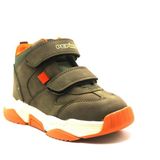 Pepino 1387 Unisex Çocuk Spor Ayakkabı - Haki - Turuncu