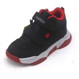 Pepino 1387 Unisex Çocuk Spor Ayakkabı - Siyah - Kırmızı