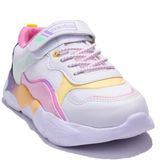 PEPİNO 1424 Beyaz Pembe Kız Çocuk Spor Ayakkabı