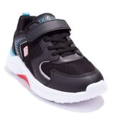 PEPİNO 1425 Siyah Kırmızı Erkek Çocuk Spor Ayakkabı