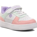 Pepino 1603 Çocuk Bebe Spor Ayakkabı - Beyaz - Pudra - Lila