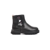 Pepino 1788-P Siyah-Pudra İçi Polarlı Kız Çocuk Bot