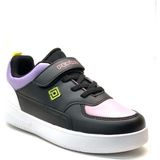 PEPİNO CKR00713 1302 Siyah-Lila Patik Çocuk Sneaker Ayakkabı