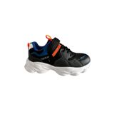Pepino FY23-1440 Siyah Saks Erkek Çocuk Filet Spor Ayakkabı Siyah Turuncu