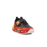 Pepino Kids Siyah-Kırmızı Rahat Tabanlı Hafif Esnek Cırtlı Bebek Spor Ayakkabı Sneaker 1739 B