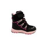 Pepino PK24-1361 Patik Kız Çocuk Kar Botu Siyah Pembe