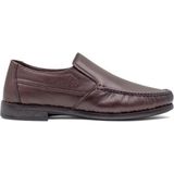 Pepita 3607 Topuklu Hafif Taban Comfort Deri Erkek Ayakkabı - Kahve