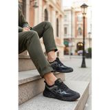 Pepita E097 Rahat Özel Tasarım Günlük Sneaker Erkek Spor Ayakkabı - Siyah