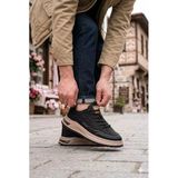 Pepita E146 Rahat Hafif Keten Özel Tasarım Spor Sneaker Erkek Ayakkabı