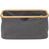 Pepper Black Katlanabilir Dikdörtgen Kumaş Çamaşır Sepeti 40 L
