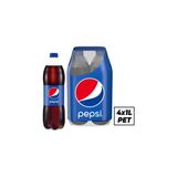 Pepsi Kola Pet 4x1 L ( 1 Adet )