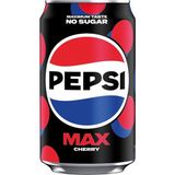 Pepsi Max Cherry No Sugar Cola 330ML