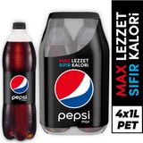 Pepsi Max Şekersiz Kalorisiz Kola Pet 4x1 L - 1 lt